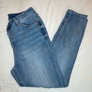 Seven7 Light Wash Distressed Jeans